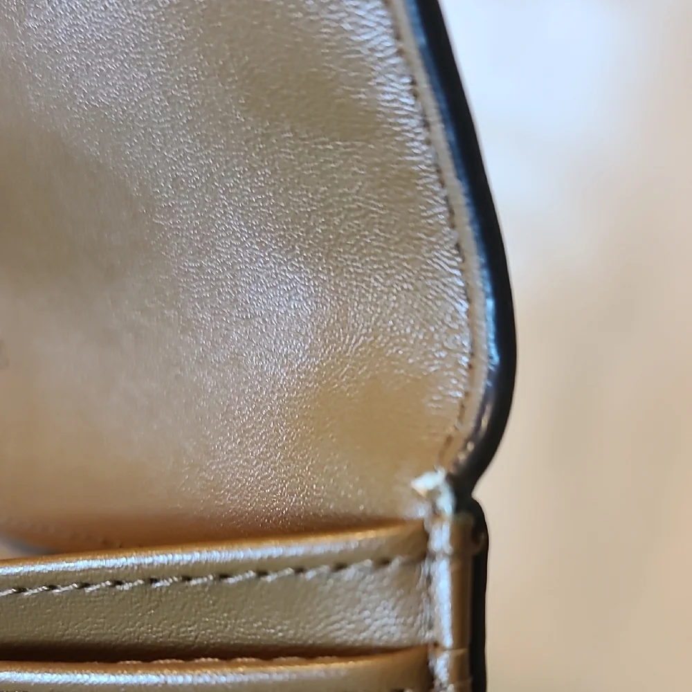 Michael Kors Brown Long Wallet with Signature Monogram